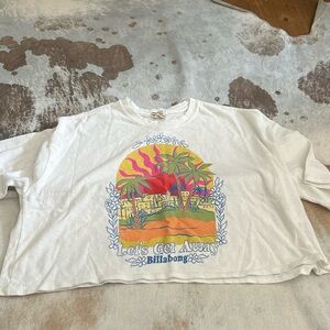Billabong crop top size small